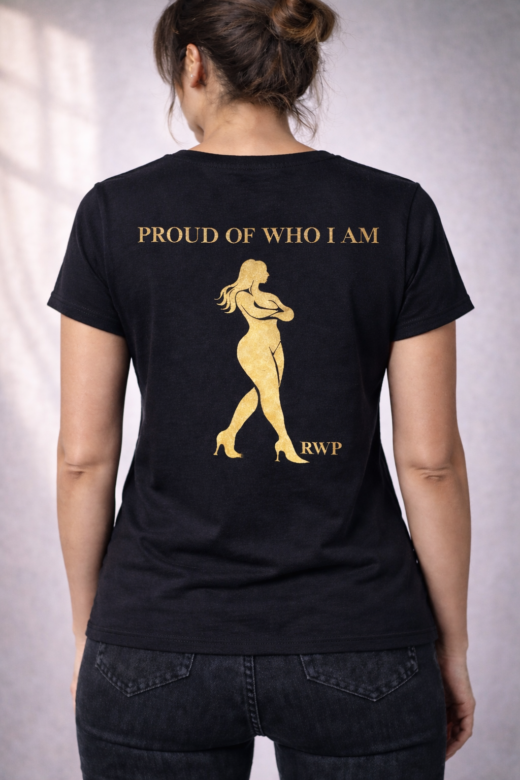 Tee-shirt coton  "PROUD OF WHO I AM"