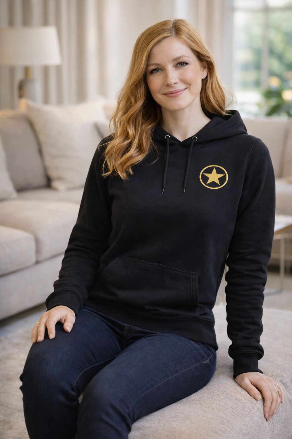 Sweat Real Women Power – Brodé à la main